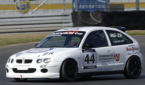 Ole Eberhard – og MG Rover – gør comeback til Yokohama Cuppen på Ring Djursland.